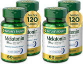 Nature's Bounty Melatonin, Promotes Relaxation and Sleep Health, 10mg, Capsules, 60 Ct (Pack of 4)