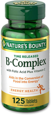 NBTY VitB Cmpx w/Vit C TR 24x125 TAB US