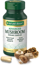 Natureís Bounty Advanced Mushroom Immune Complex, 60 Count