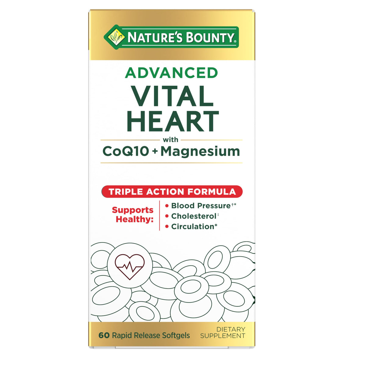 Nature’s Bounty Advanced Vital Heart with CoQ10 + Magnesium