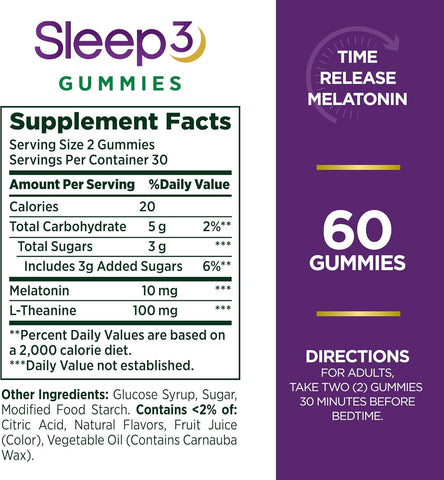 NBTY Sleep3 10mg 12x60 GMY US