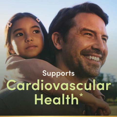 Nature's Bounty CoQ10, Dietary Supplement, Supports Heart Health, 100mg Plus L-Carnitine, Twin Pack, 120 Softgels