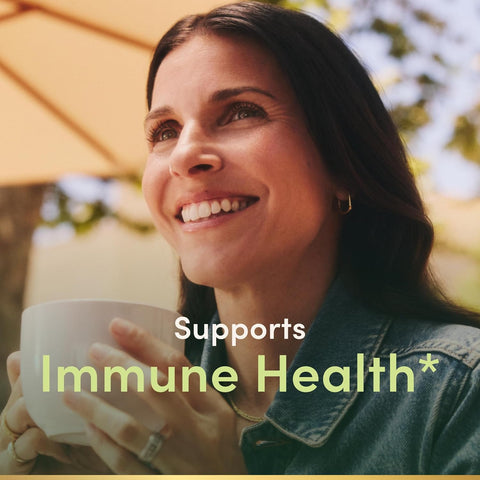 Nature's Bounty Vitamin C + Zinc, Vitamin Supplement, Supports Immune Health, 60 mg, 60 Tablets