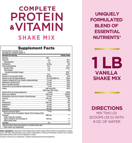 NBTY OP Protein Shake Van 6x16oz PWD US