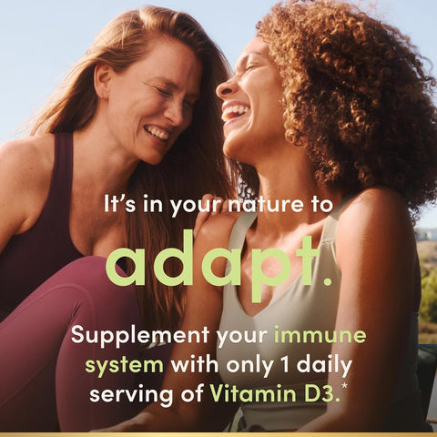Nature's Bounty Vitamin D3, Supports Immune System and Bone Health, 50mcg, 150 Softgels (Pack of 4)