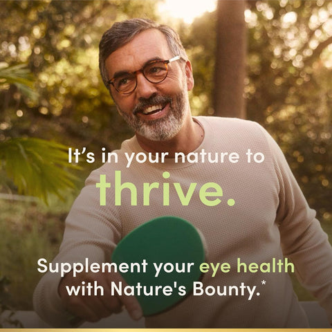 Nature's Bounty Lutein Pills, Eye Health Supplements and Vitamins, Support Vision Health, 40 mg, 30 Softgels