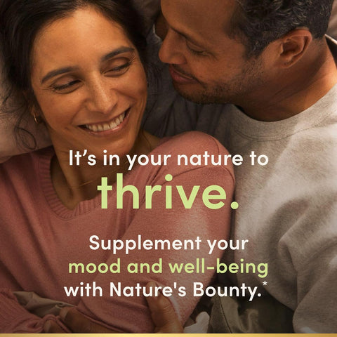Nature's Bounty 5-HTP Pills and Dietary Supplement, Supports a Calm and Relaxed Mood, 100mg, 60 Capsules