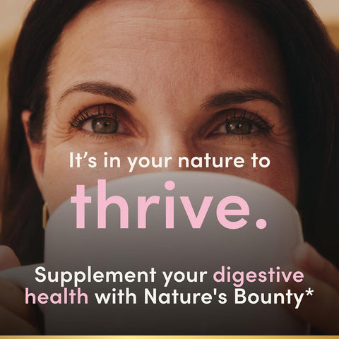 Nature's Bounty Probiotic, Controlled Delivery Dietary Supplement, Supports Digestive, Intestinal and Immune Health, 30 Caplets, 30 Total Servings