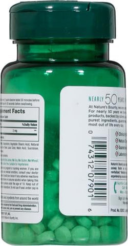 Nature's Bounty Melatonin, Promotes Relaxation & Sleep, 100% Drug Free Sleep Aid, 3 mg, 120 Quick Dissolve Tablets (Pack of 2)