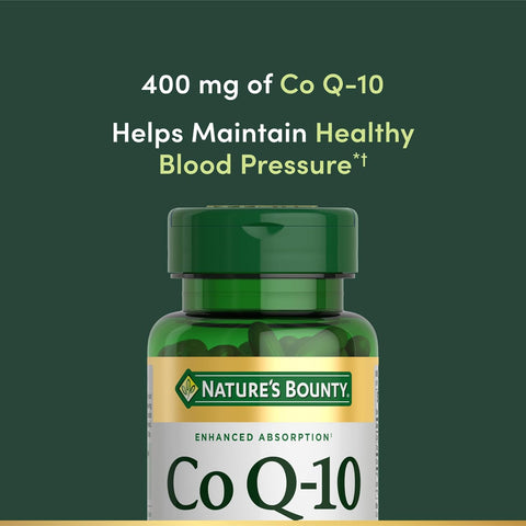 Nature's Bounty Co Q-10 400mg, 39 Rapid Release Softgels (Pack of 2)