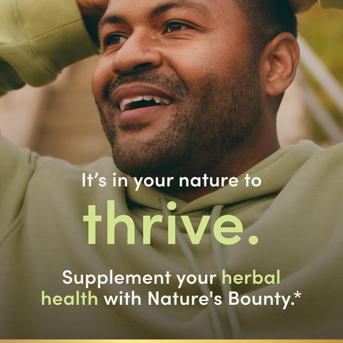 Nature's Bounty Horny Goat Weed with Maca, Herbal Health Supplement, 60 Capsules