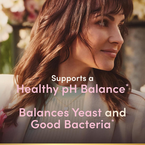 Nature's Bounty Probiotics for Women, Vaginal Probiotics for Healthy pH Balance, 2 Billion CFU, Clinically Studied Strains, Optimal Solutions pH Balance Pills, 30 Vegetarian Capsules