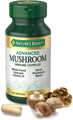 Natureís Bounty Advanced Mushroom Immune Complex, 60 Count